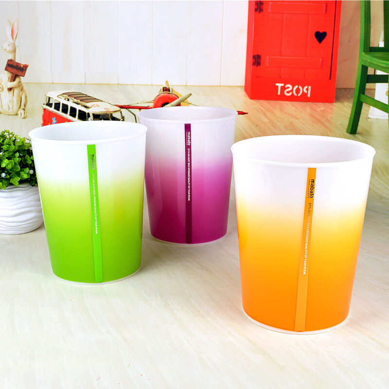 麦宝隆MBL-0215黄色小号卫生桶 点亮角落的实用美学